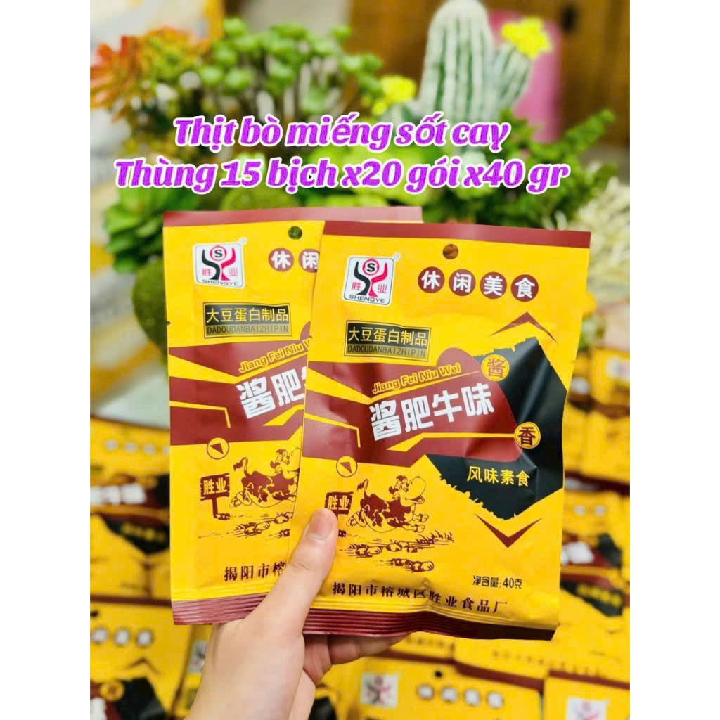 Thịt hổ chay ăn vặt trở về tuổi thơ