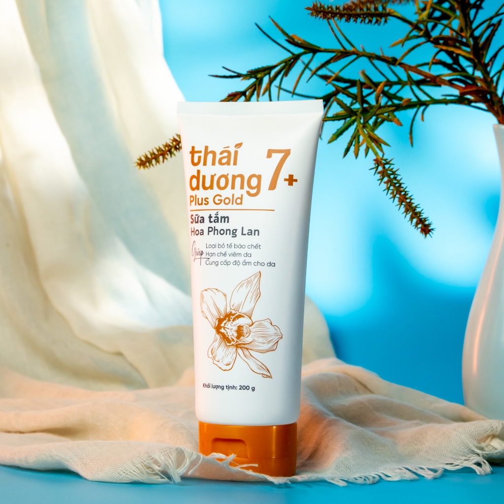 Sữa tắm Thái Dương 7 Plus - Hoa Phong Lan 250ml, 500ml - Sao Thái Dương | BigBuy360 - bigbuy360.vn