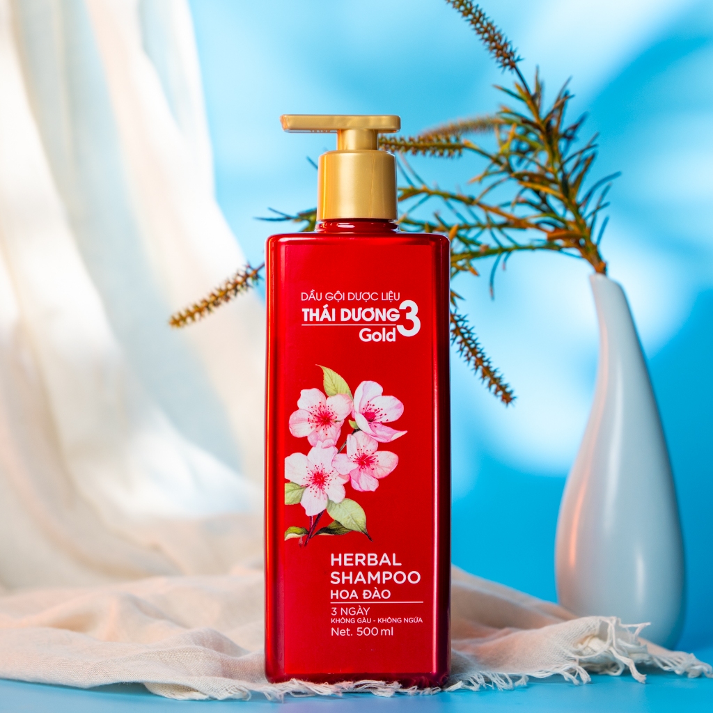 [Live Mua 1 tặng 1] Dầu gội Thái Dương 3 Gold Hoa Đào 500ml / Dầu xả 333ml tặng tube Thái Dương 7 Plus Gold 50g | BigBuy360 - bigbuy360.vn