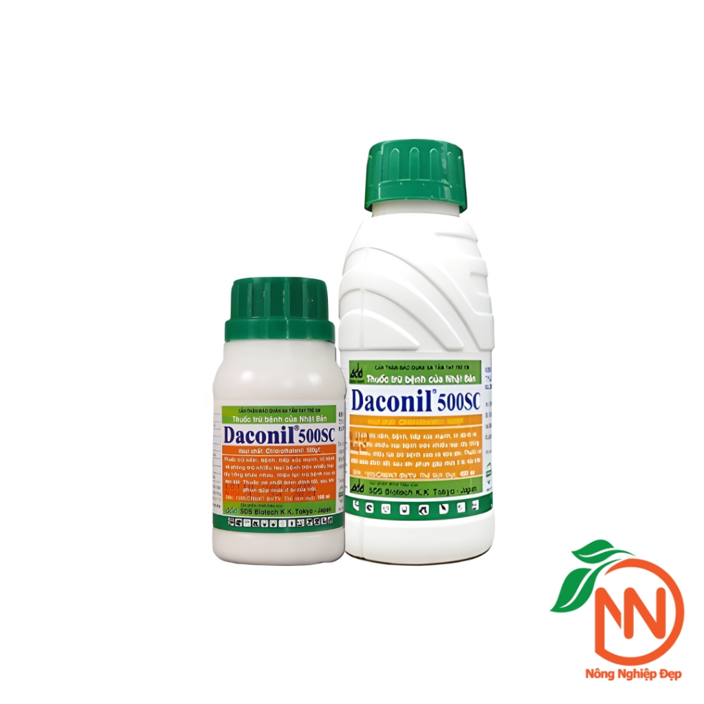 Daconil 500sc - Trừ Nấm Bệnh Nhật Bản - Đốm Nâu, Khô Vằn, Sương Mai, Đốm Lá, Thán Thư