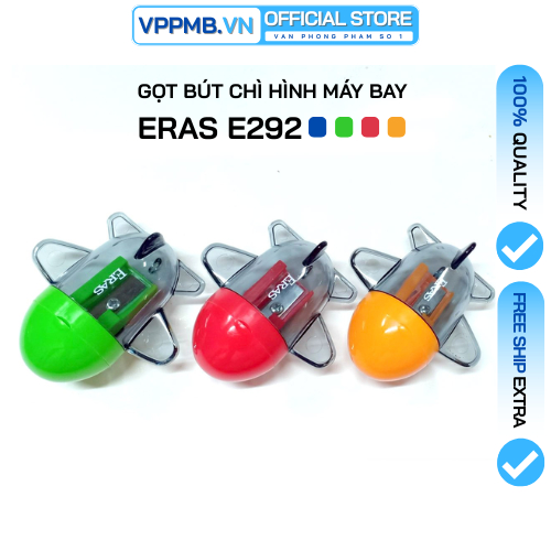 Gọt bút chì hình máy bay Eras E292 – Chuốt chì mini máy bay đáng yêu