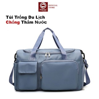 Túi xách du lịch tiện ích thời trang, túi trống vải dù đựng được 10 bộ quần áo HARAS HRS314