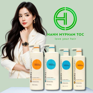 Cặp dầu gội xả, dầu hấp, dầu dưỡng Olexrs Argan Oil Collagen , Olexrs luxury  500ml 960ml