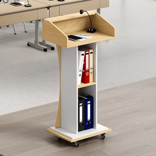  Bục Phát Biểu Xưởng Gỗ GOMI D96 – Bục Thuyết Trình Bục Hội Nghị Di Động Bục Giảng Đường Gỗ MDF Cao Cấp 