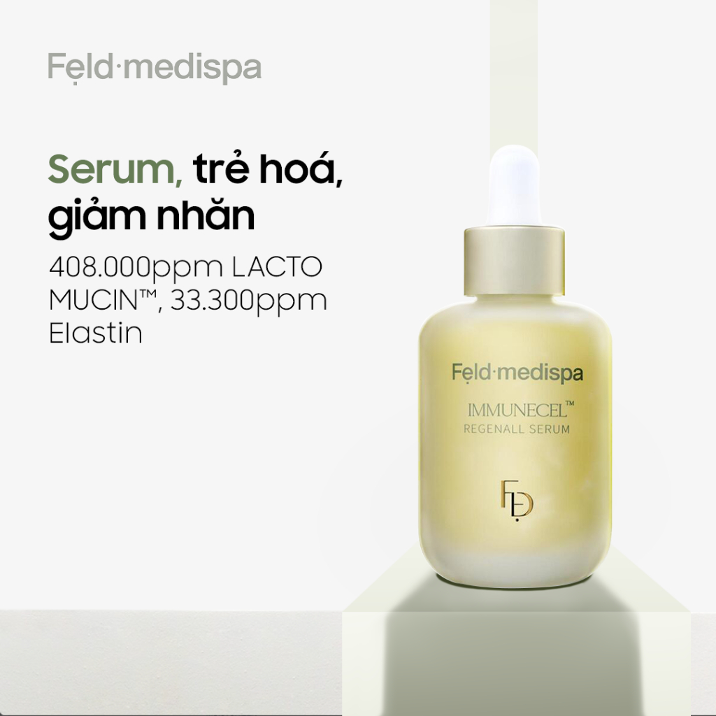 Tinh chất Elastin nâng cơ dưỡng ẩm trẻ hoá làn da Feld.medispa