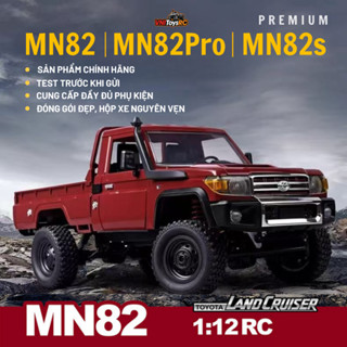  Xe Bán Tải Điều Khiển Từ Xa MN82 MN82PRO MN82S 1 12 Xe Leo Núi 2 Cầu 2.4G Động Cơ Mạnh Pin Trâu 