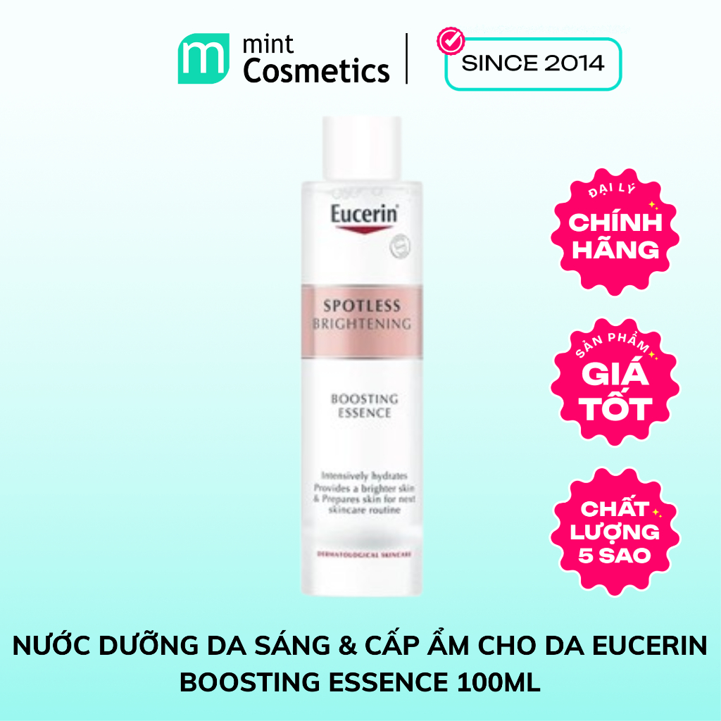 Nước dưỡng da sáng & cấp ẩm cho da Eucerin Boosting Essence 100ml