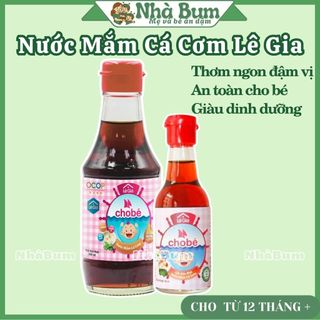 Nước mắm Lê Gia cho bé ăn dặm từ 1 tuổi