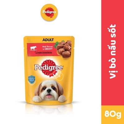 PEDIGREE Thức ăn cho chó dạng sốt - 80g