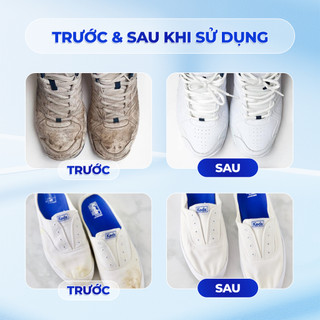 Chai xịt tạo bọt vệ sinh giày Sneaker Geto cao cấp, làm trắng giày, giặt khô giày