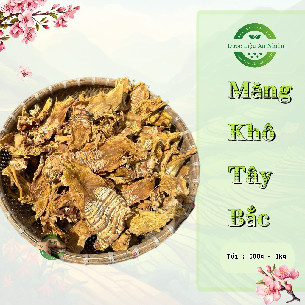 Măng Khô Đặc Sản Tây Bắc ( Măng Mầm, Măng Nứa Tép, Măng Rối)