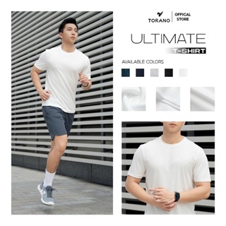 Áo ThunThể Thao Nam TORANO ngắn tay trơn cổ tròn mềm co giãn thể thao basic TS002