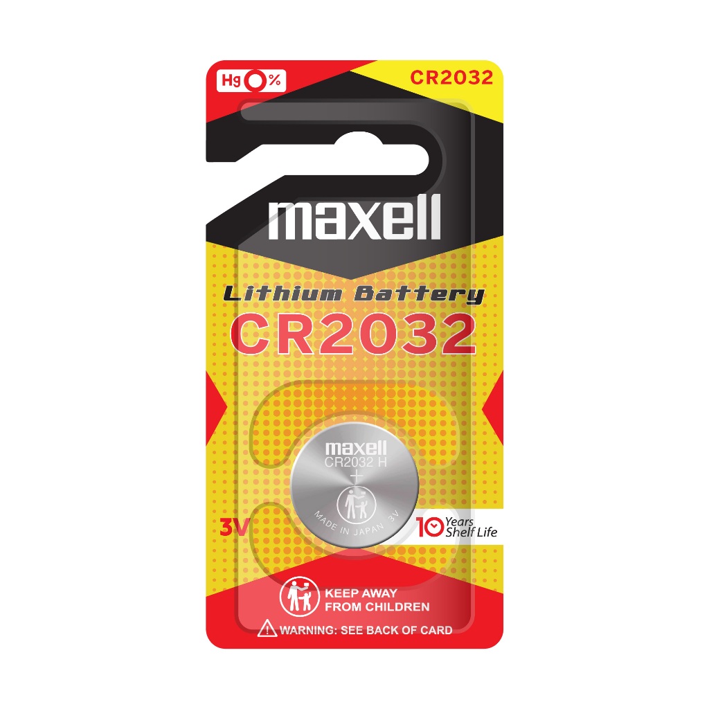 Pin Maxell CR2032(H) Vỉ 1 Viên Chính Hãng - Pin Remote, Pin Đồng Hồ, Pin Cúc Áo, Pin Cmos