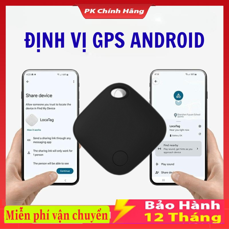 ( ANDROID ) Định vị X Tag Theo dõi-Android Định vị toàn cầu | Tuổi thọ pin 365 ngày