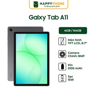 Máy Tính Bảng Samsung Galaxy Tab A11 WiFi - Hàng Chính Hãng