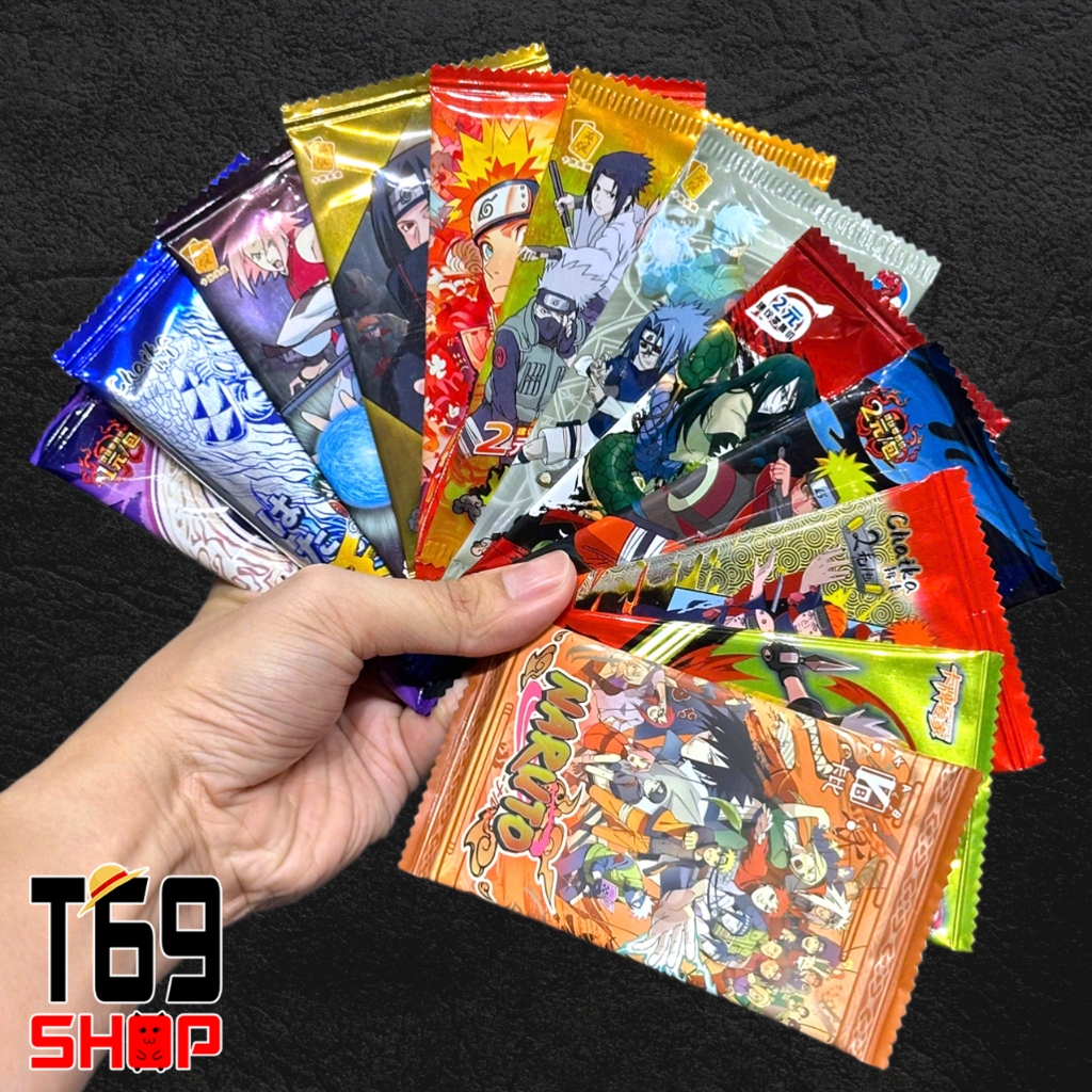 Pack nhân phẩm, gói ảnh thẻ nhân phẩm anime Naruto mẫu mới siêu rẻ