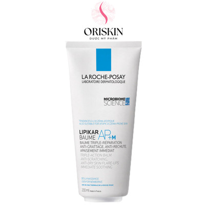 La Roche-Posay Kem Dưỡng Làm Dịu Da Dành Cho Da Khô, Ngứa Dùng Cho Trẻ Em & Trẻ Sơ Sinh Lipikar Baume AP+M 75ML/200ML