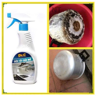 Chai tẩy dầu mỡ, hút mùi, xoong nồi, đa năng smart or dr c hàng chính hãng 500ml