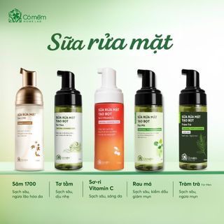 [Set Quà Tặng] Combo Sữa Rửa Mặt Và Son Dưỡng Môi Cỏ Mềm | Hộp quà tặng người yêu, mẹ, cô giáo