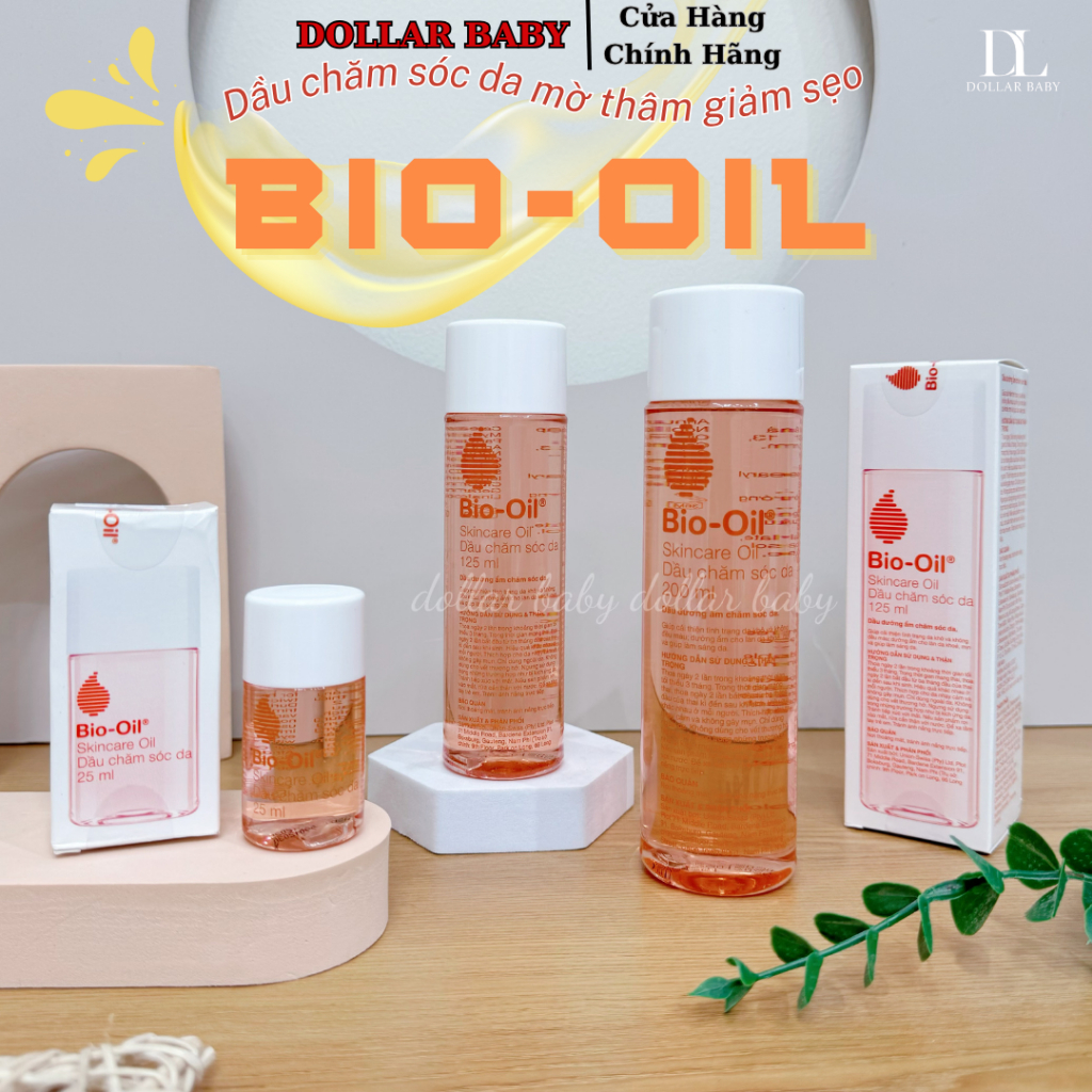 (01/2030) Bio-Oil Skincare Oil Dầu chăm sóc da, giảm rạn da, mờ sẹo, mất nước, không đều màu