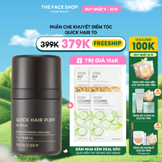 [DUY NHẤT 9-13.10] Phấn Che Khuyết Điểm Tóc THE FACE SHOP Quick Hair Puff 7g