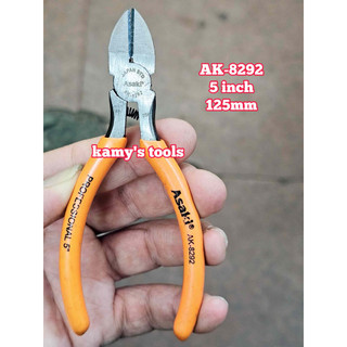Kìm cắt chân linh kiện asaki ak-8292 dài 5 inch 125mm