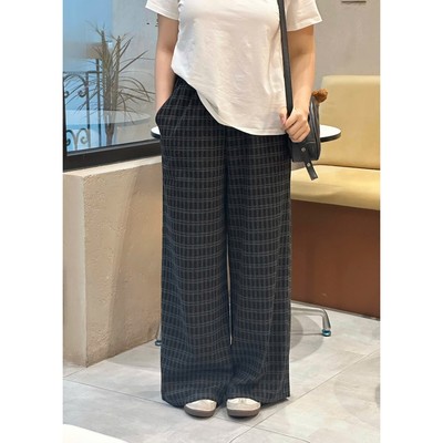 Quần dạ kẻ BIGSIZE (55kg đến 95kg) - 25DQ087 - [BU Bigsize Young]