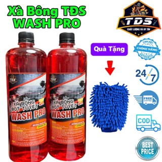  XÀ BÔNG RỬA XE BỌT TUYẾT TĐS 3K WASH PRO CHẠM  TẶNG BAO TAY RỬA XE KHI MUA DUNG TÍCH BẤT KỲ 