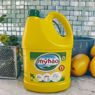  Nước Rửa Chén “ Mỹ Hảo “ Sạch Nhanh - Tiết Kiệm - An Toàn  can 3,5kg  