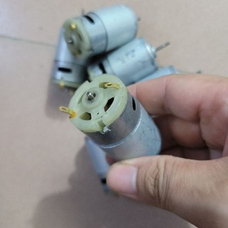 motor rs390 trục có ren hàng mới 7.4v motor máy sinh tố