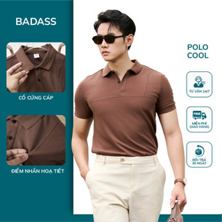 Áo Polo Nam BADASS Dệt Kim Cao Cấp, Trẻ Trung, Sang Trọng - POTTK618