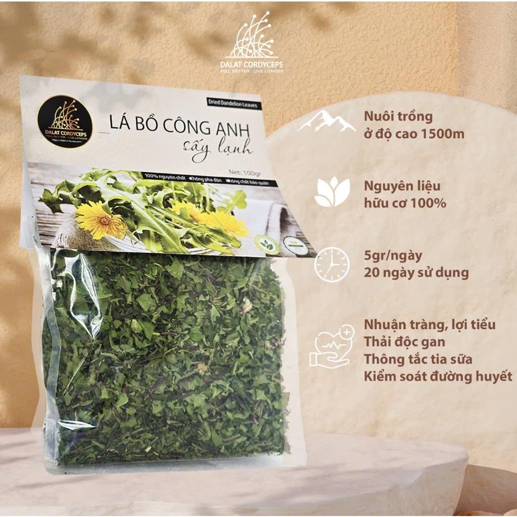 Lá Bồ Công Anh Sấy Lạnh - Dalat Cordyceps