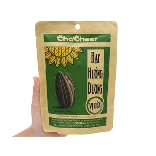 Hạt Hướng Dương Chacheer Vị Dừa Gói 130g Thơm Ngon Tự Nhiên
