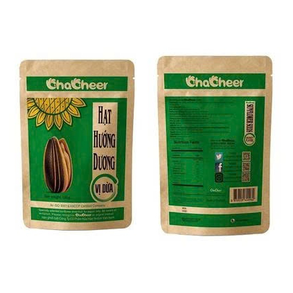 Hạt Hướng Dương Chacheer Vị Dừa Gói 130g Thơm Ngon Tự Nhiên