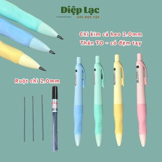 (10c) Bút chì tập viết dành bé vào lớp 1 có đệm tay 2.0mm luyện viết chữ vpp Diệp Lạc