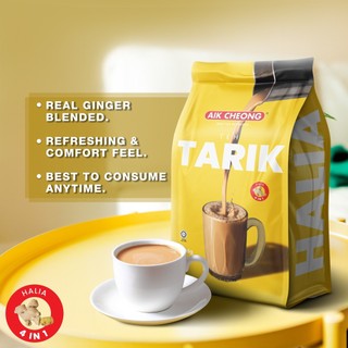 Trà sữa tự pha aik cheong gói vị gừng teh tarik malaysia 12 gói x 38g sài gòn đặc sản