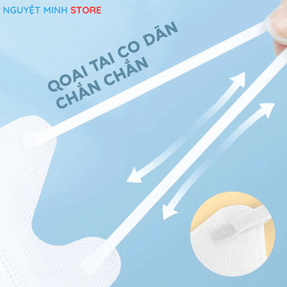 COMBO 200 CHIẾC KHẨU TRANG 5D VINAMAX 3 LỚP DÀY DẶN , CHỐNG TIA UV