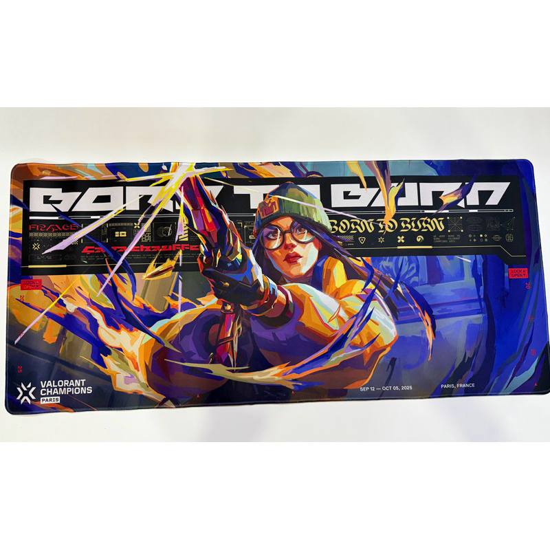 Pad Chuột Dài VALORANT Champions Paris by VNGGames