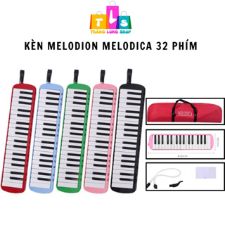 Kèn Melodion MELODICA 32 phím Đàn Pianica Cho Học Sinh Tặng Kèm Túi ,Ống Thổi, Khăn Lau, Dán Note