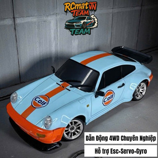 Xe ô tô điều khiển RC Drift Mazda MX5 1/18 Pro hỗ trợ gyro lái, góc lái rộng, vỏ xe cứng bền bỉ, có đèn Led