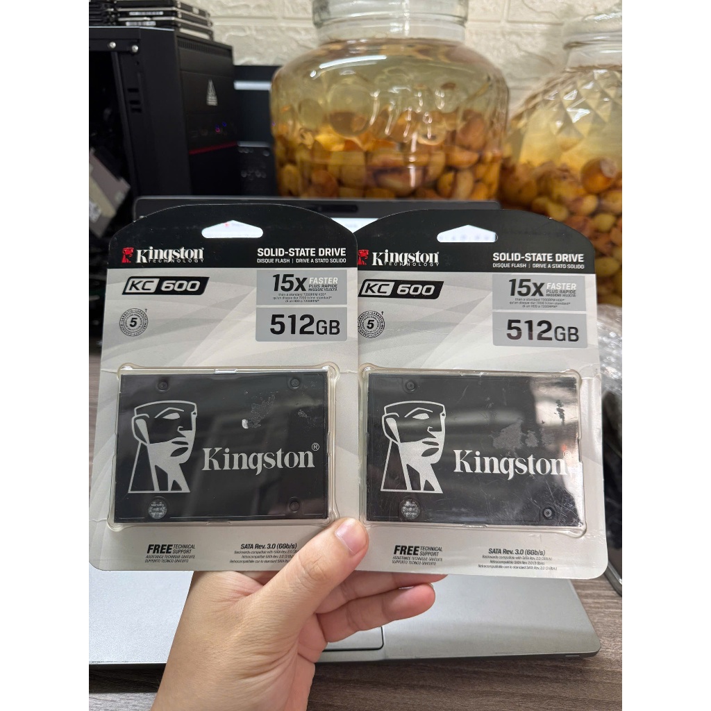 Ổ Cứng SSD Kingston KC600 512GB SATA III 2.5” – Tốc Độ Cao, Bảo Hành 3 Năm
