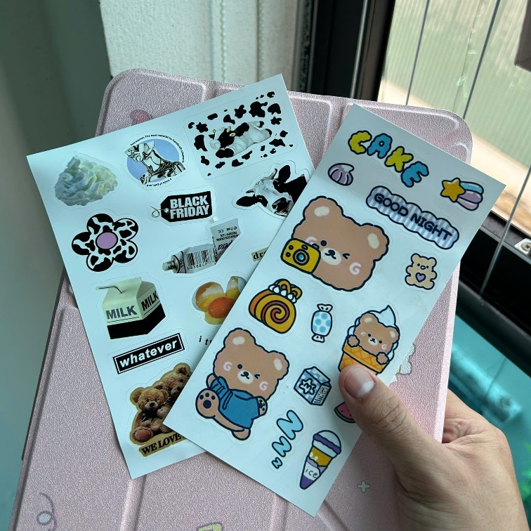 Sticker họa tiết cute - tặng ngẫu nhiên & không bán