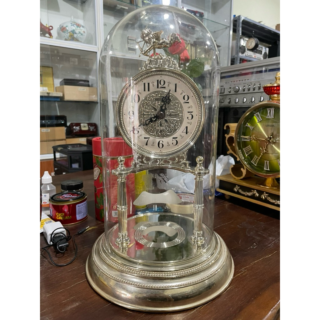 Đồng hồ Ly Úp để bàn CITIZEN Timeland 4RB624 Karakuri nội địa Nhật