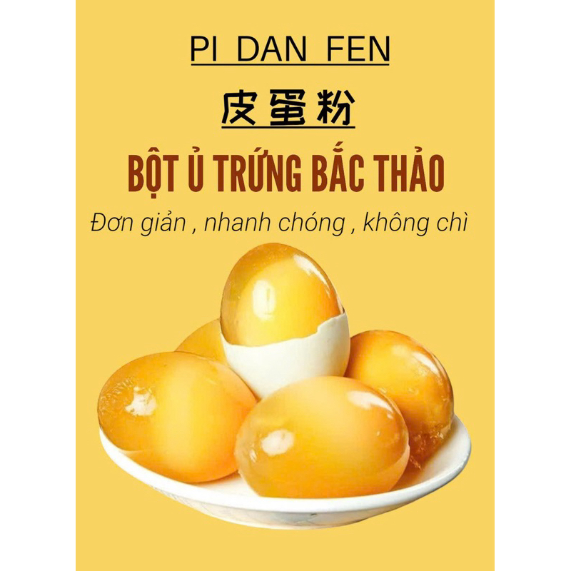 BỘT Ủ TRỨNG BẮC THẢO GÓI 500gam