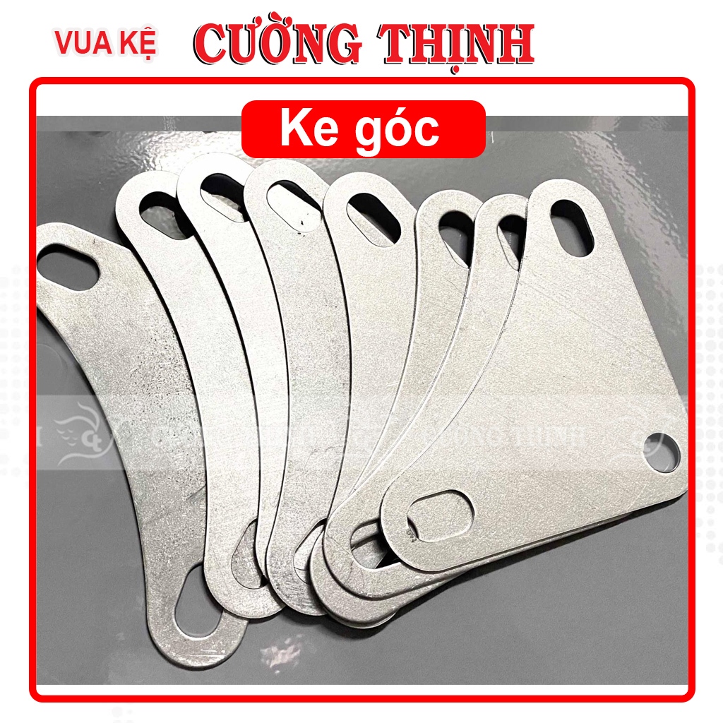 Ke góc lắp kệ sắt V lỗ đa năng, Kệ sắt V lỗ, Sắt V lỗ, Kệ sắt đa năng...