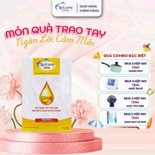  DHA cho bà bầu công nghệ Na Uy Avisure DHA giúp trẻ phát triển trí não và thị giác trong thai kỳ 