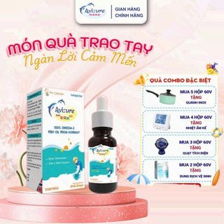  DHA cho bé tinh khiết từ Na Uy Avisure DHA smart kids giúp bé phát triển trí não thông minh 