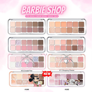 Bảng Phấn Mắt Clio 12 Ô Pro Eye Palette Air - Màu Mắt Clio - Màu 02-Màu 04-Màu 10 (Full Màu)