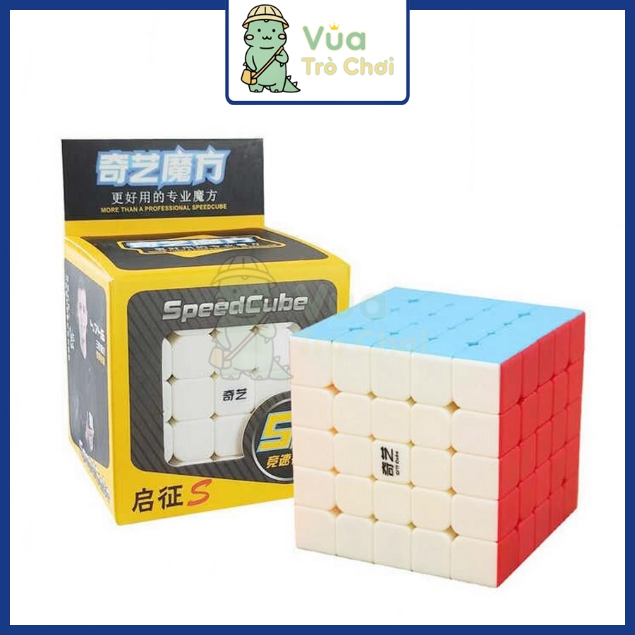 Rubik 5x5 QiYi QiZheng S 5x5 Rubic 5 Tầng Khối Lập Phương Stickerless Đồ Chơi Trí Tuệ Trẻ Em 5x5x5