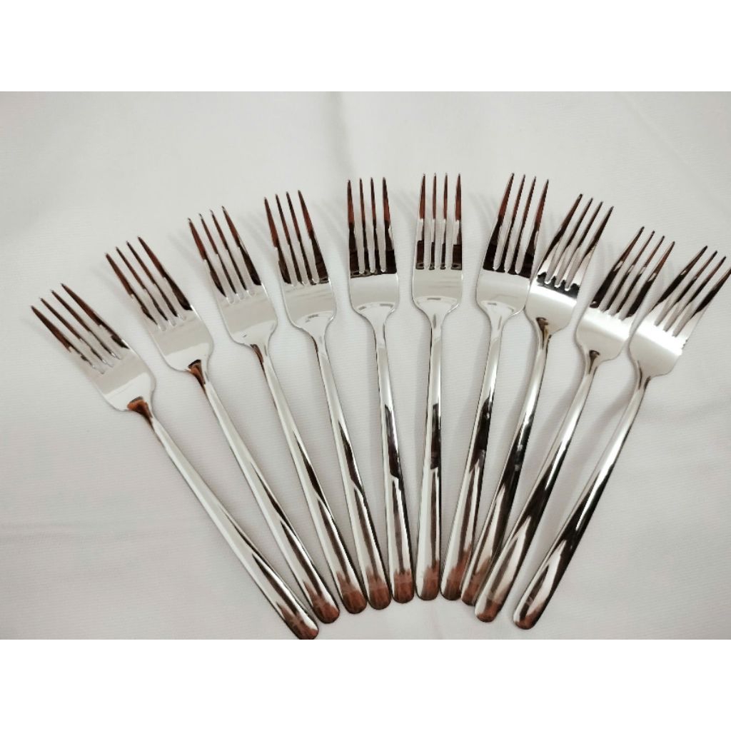 combo 10 Dĩa Inox size 18cm hàng new